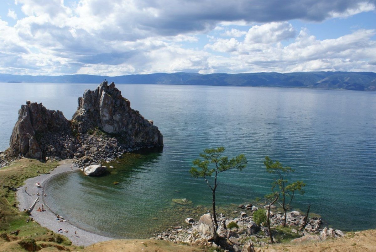 Озеро Байкал Тайга