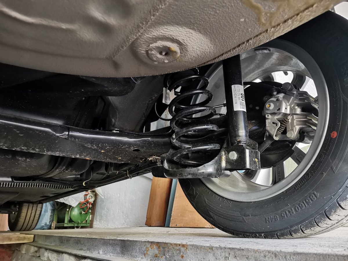 Задняя подвекска школа Рапид