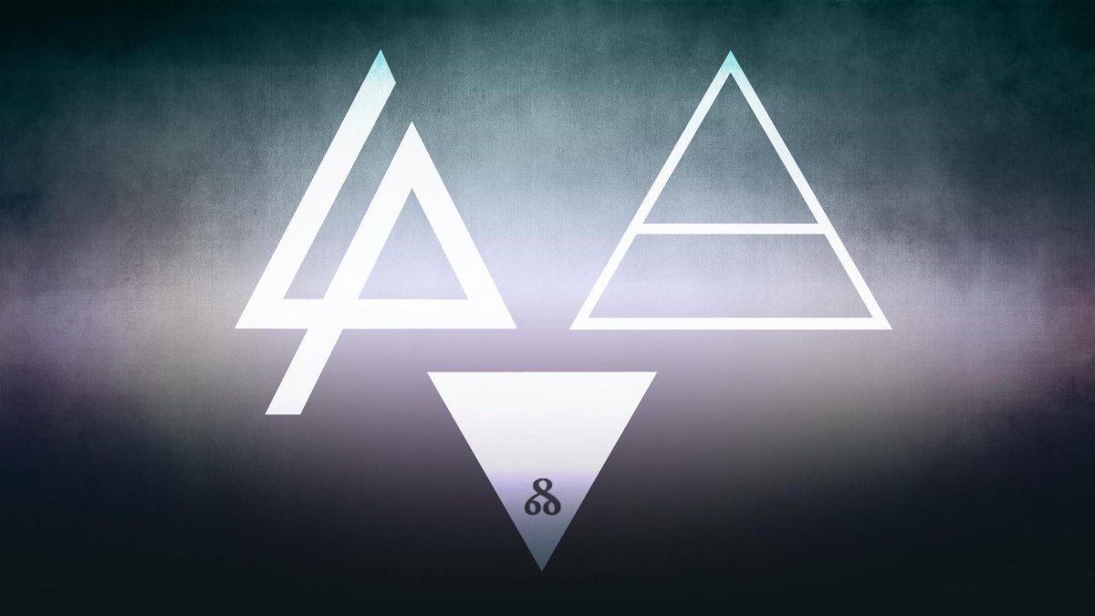 Обои треугольники