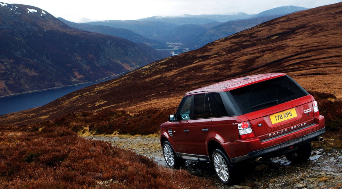 Range Rover 3 красный