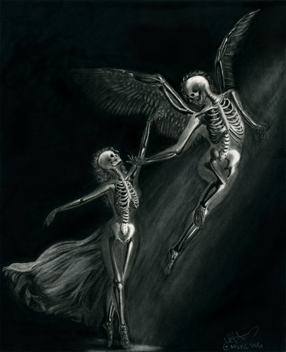 Ангел скелет