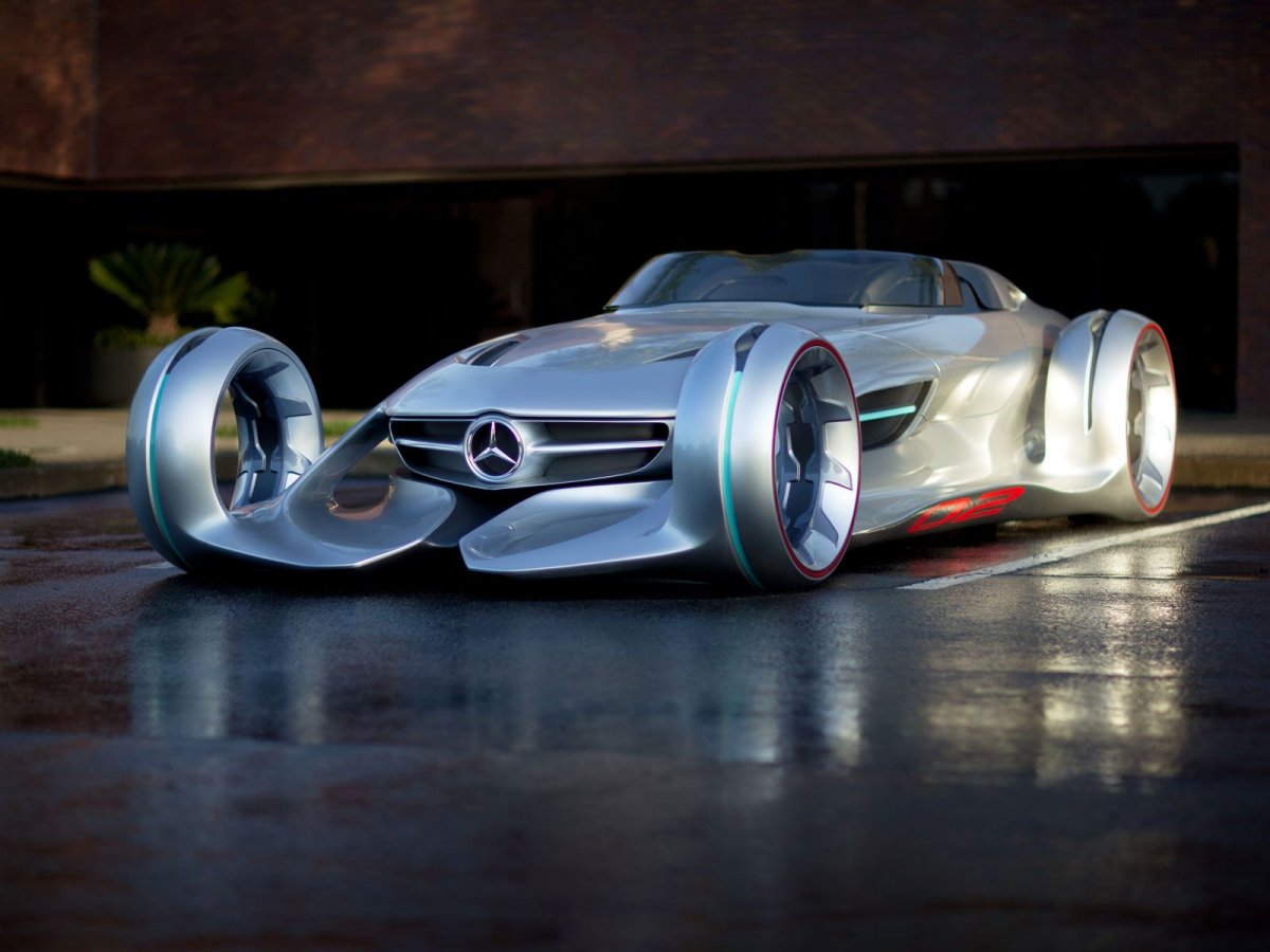 Mercedes-Benz Vision EQ Silver