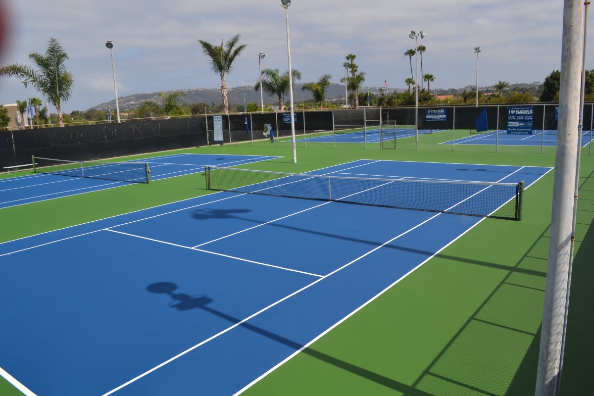 Sportmaster Tennis Court Resurfacing