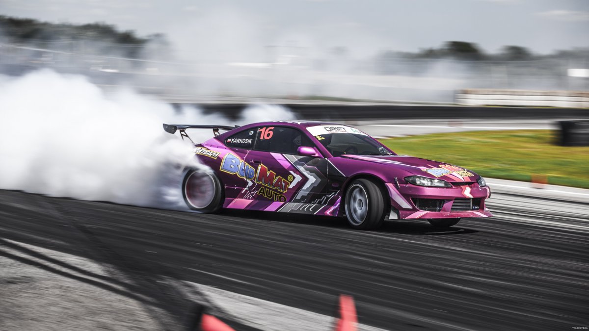 Toyota gt86 Rocket Bunny в дрифт