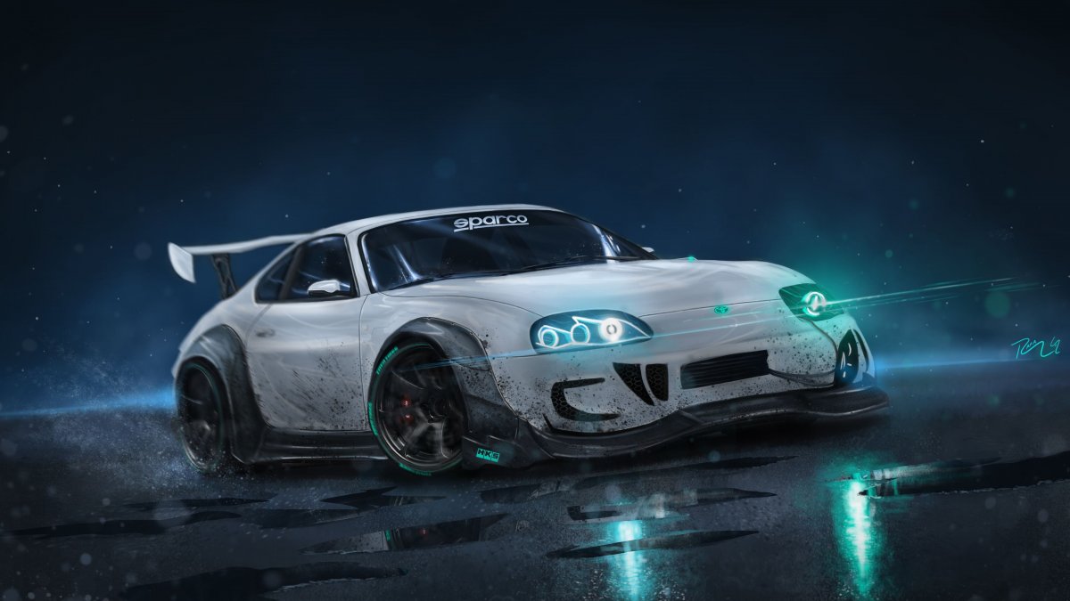 Supra a80 дрифт