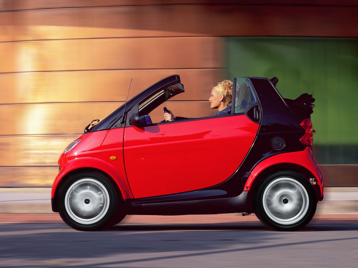 Smart Fortwo розовый