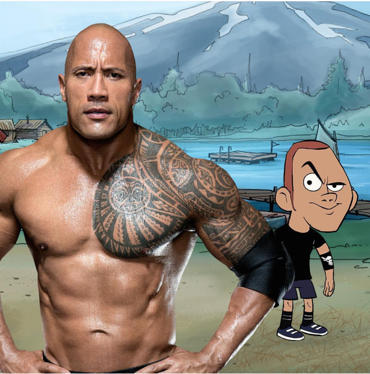 Дуэйн Джонсон мультфильм