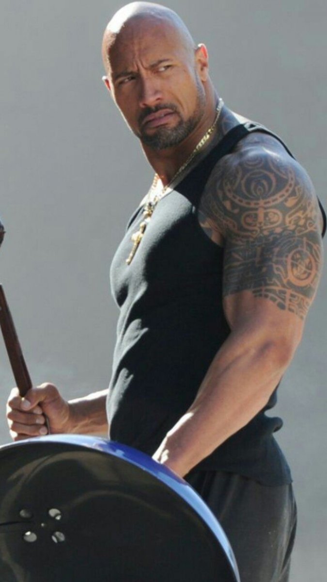 Дуэйн скала Джонсон тату