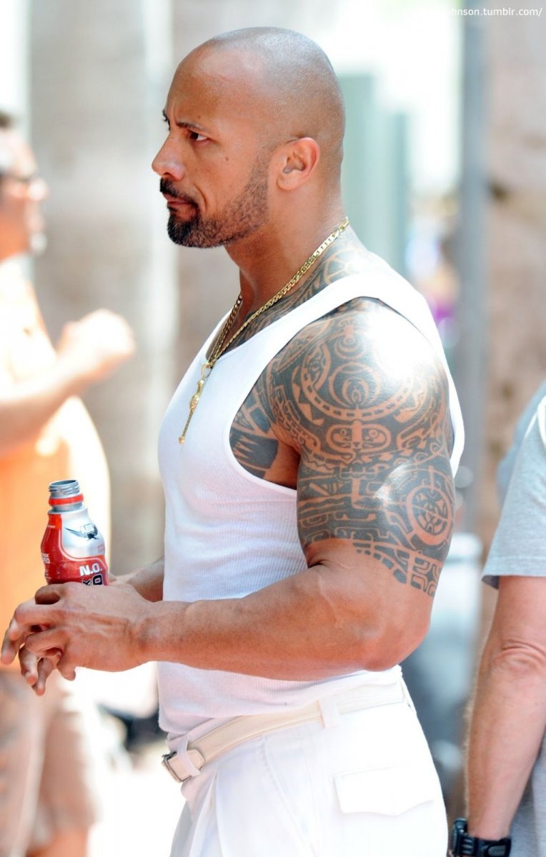 Дуэйн скала Джонсон Татуировки