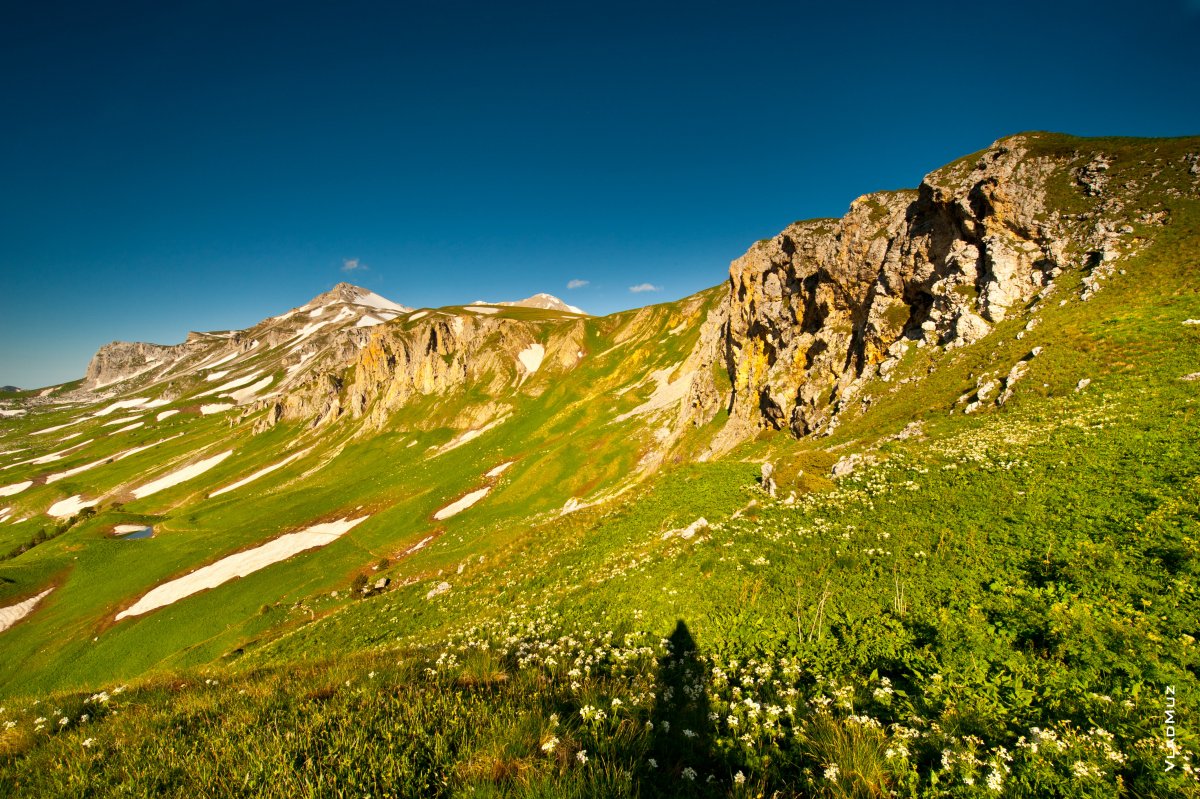 Кавказ плато Бермамыт