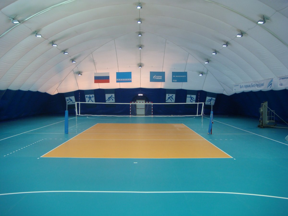 Волейбольный зал Нефтемаш