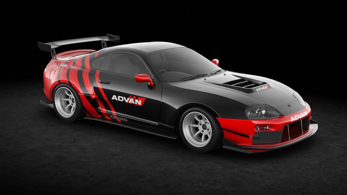 Toyota Supra a80 винил