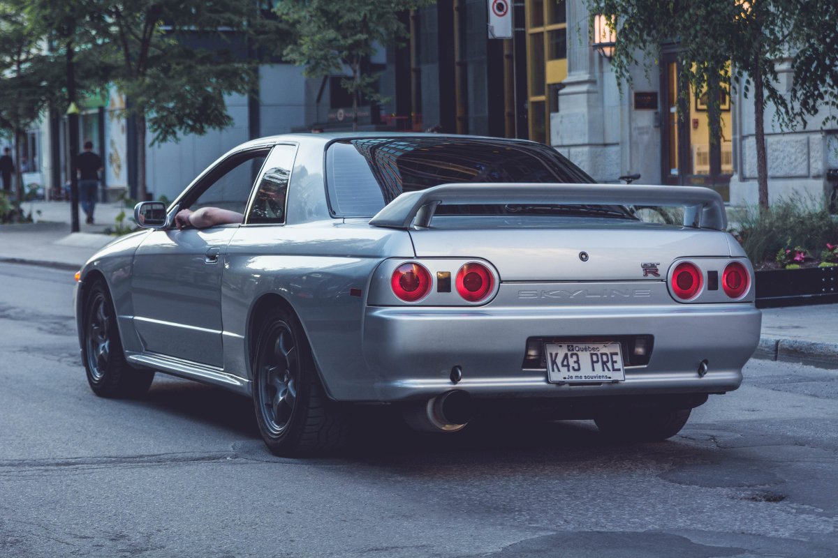 Nissan Skyline GTR старый