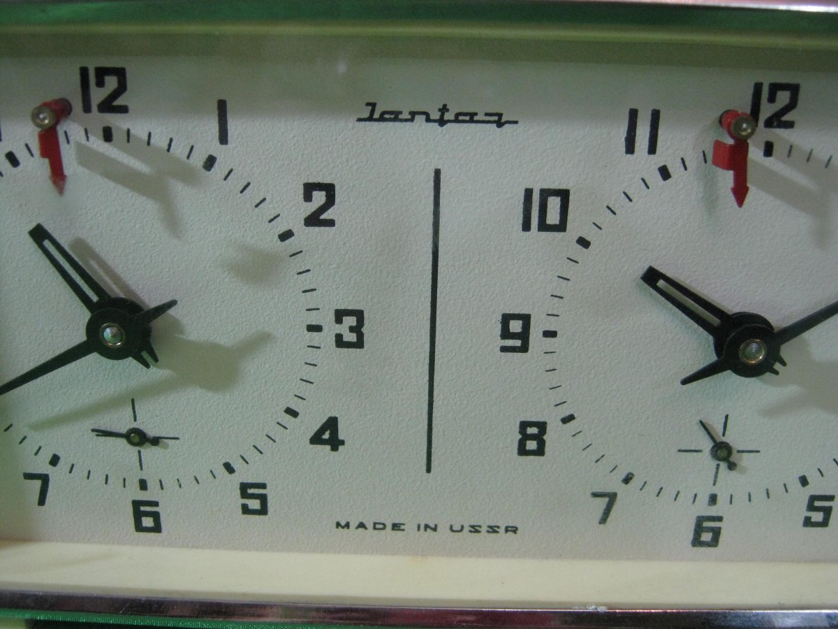 Шахматные часы янтарь СССР