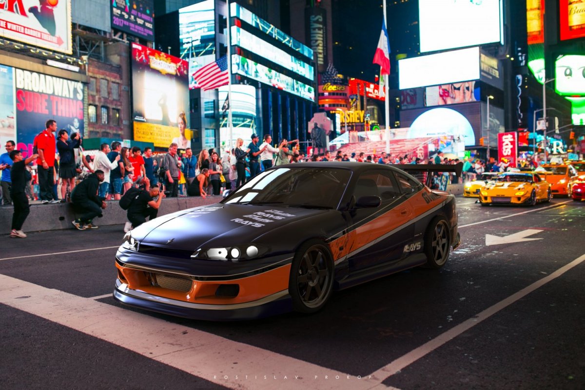 Nissan Silvia s15 Мона Лиза