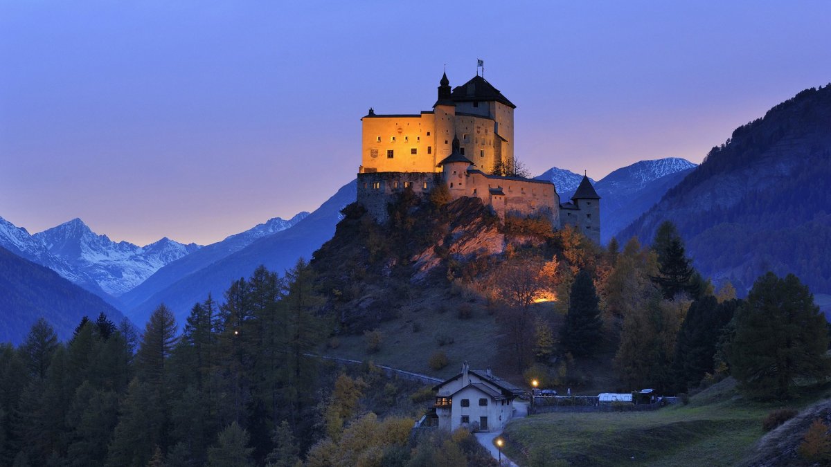 Замок Бельрив Швейцария