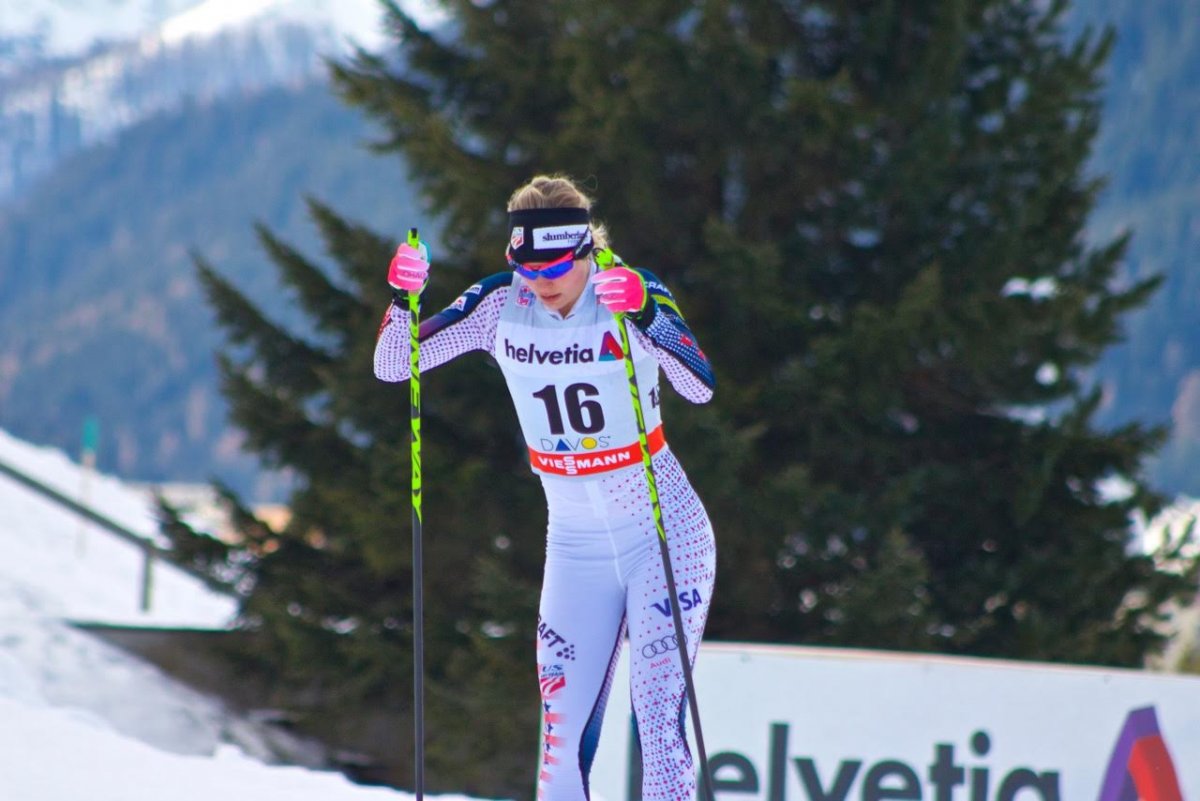 Марина Черноусова лыжные гонки