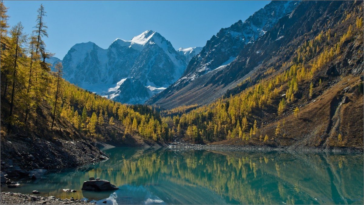 Чуйский тракт Золотая осень