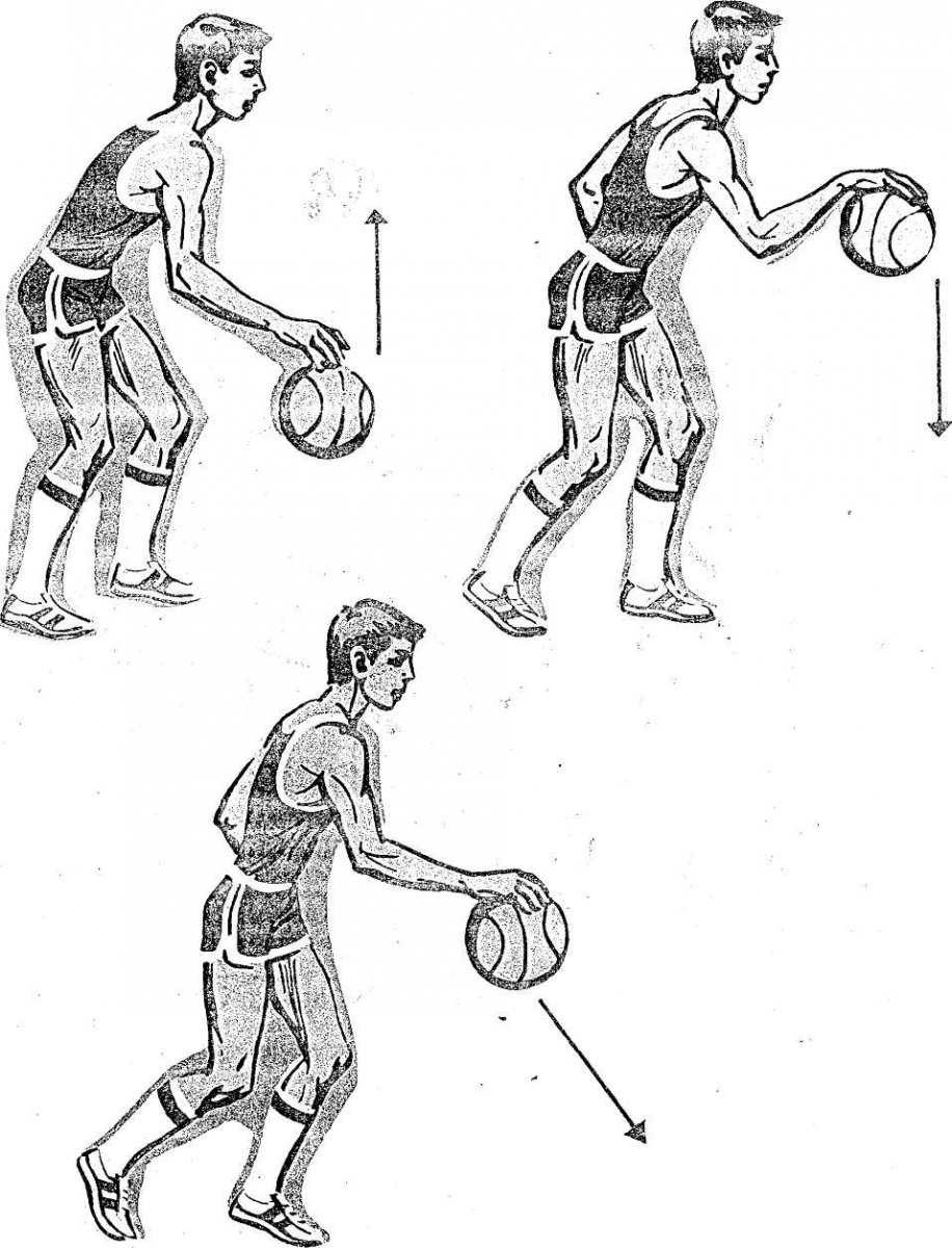 Прыжок с мячом в баскетболе