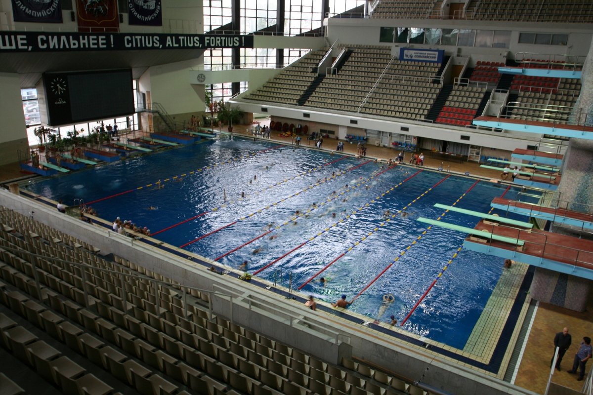 Олимпийский спортивный комплекс Москва бассейн