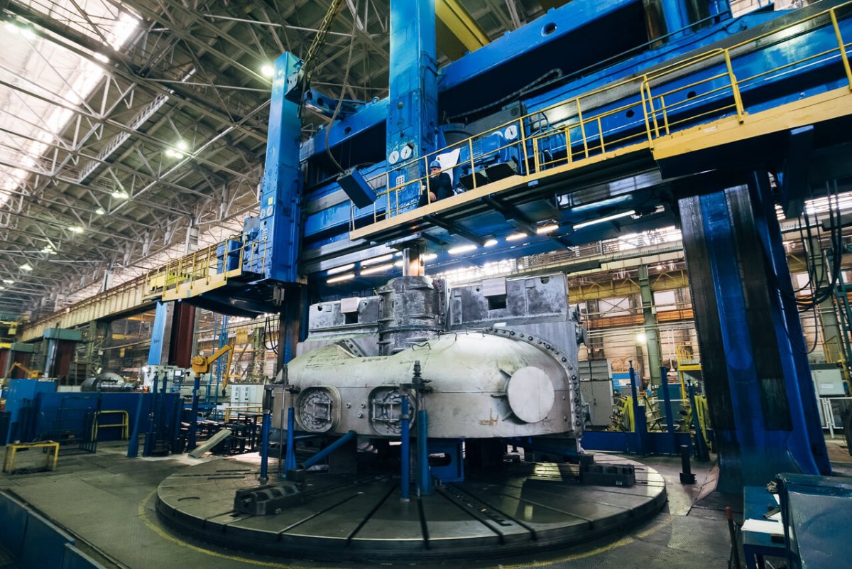 Газовая турбина ГТД-110м