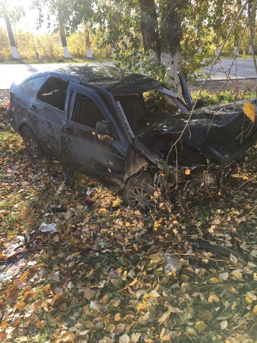 Авария в Самарской области Приора