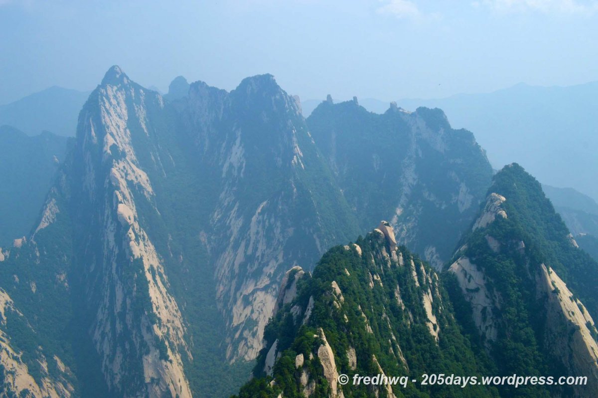 Гора Хуашань (Hua Shan), Китай