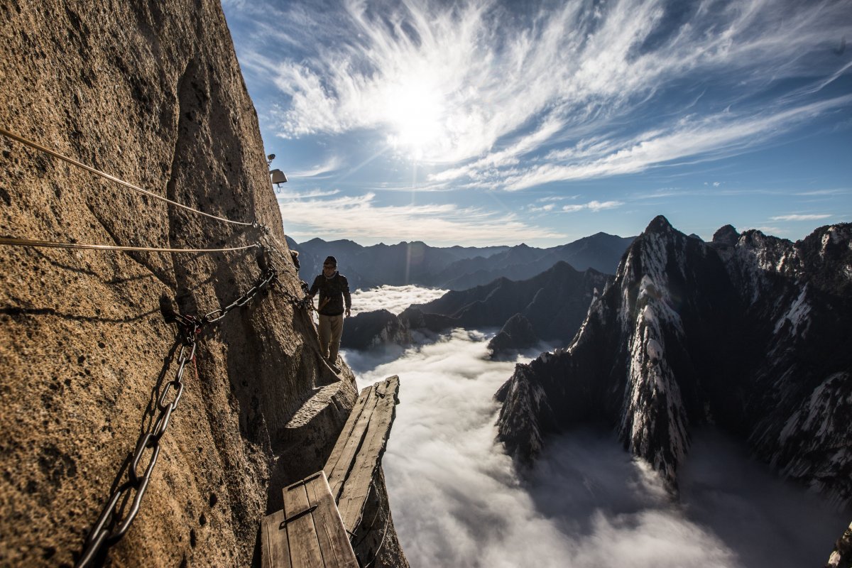 Mountain Huashan Dragon Tail