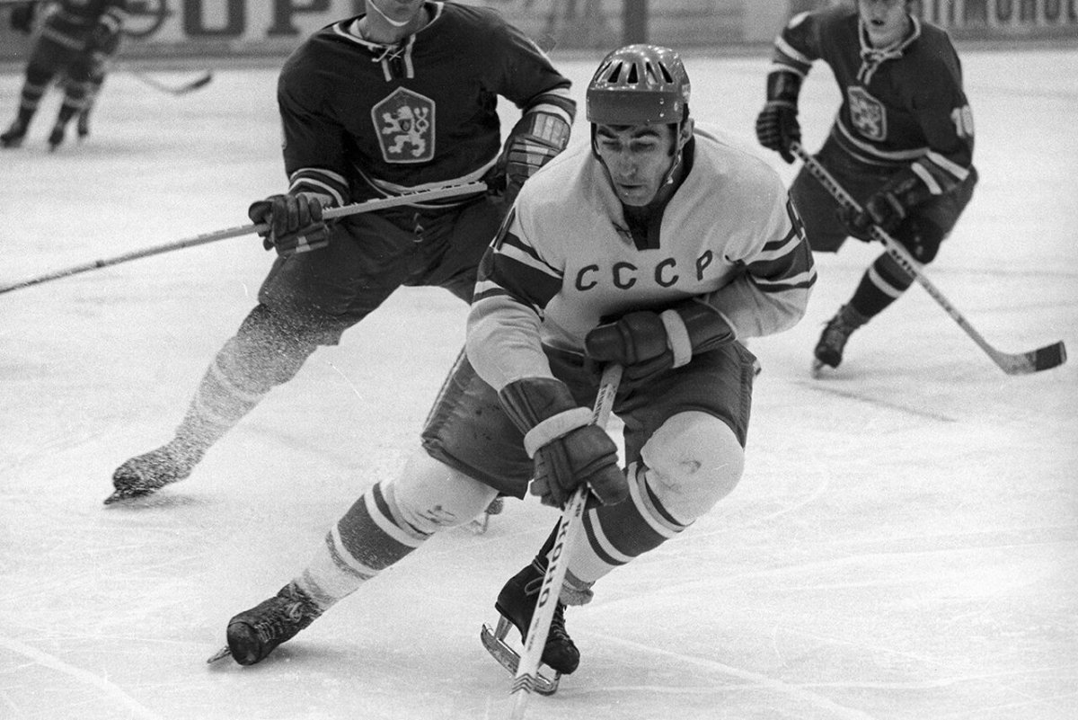1968 Гренобль хоккей СССР ЧССР