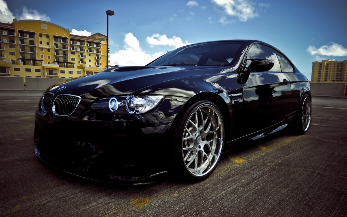BMW e92 m 4k черная
