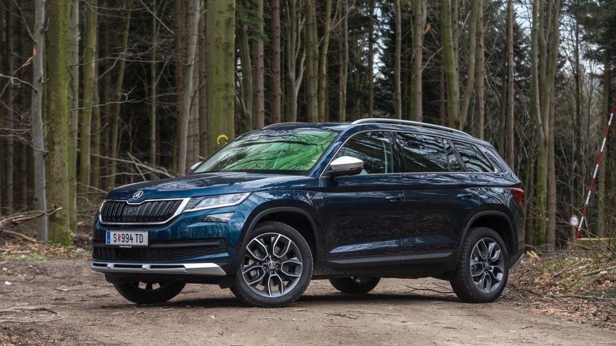 Skoda Kodiaq Scout черный