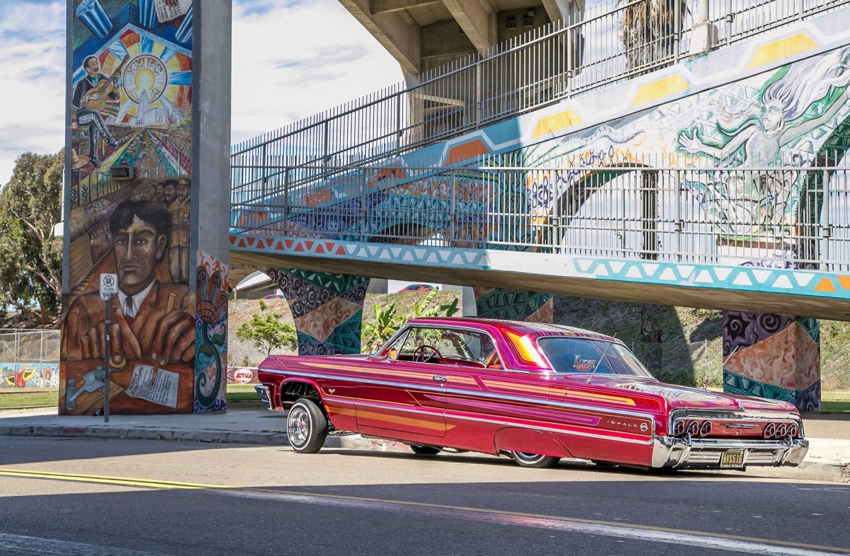 Chevrolet Impala 1964 Lowrider обои