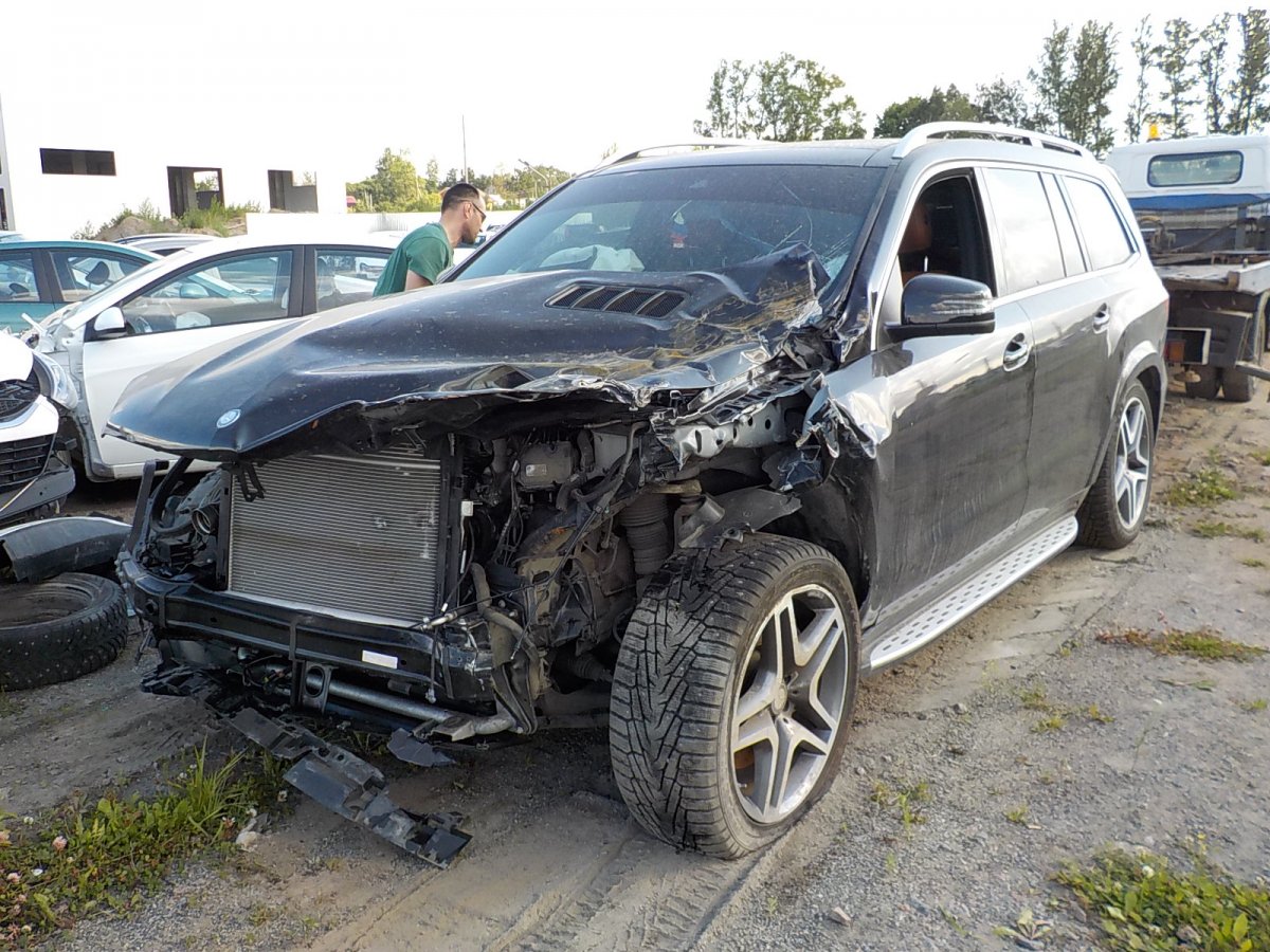 Разбор битый Mercedes x166 gl