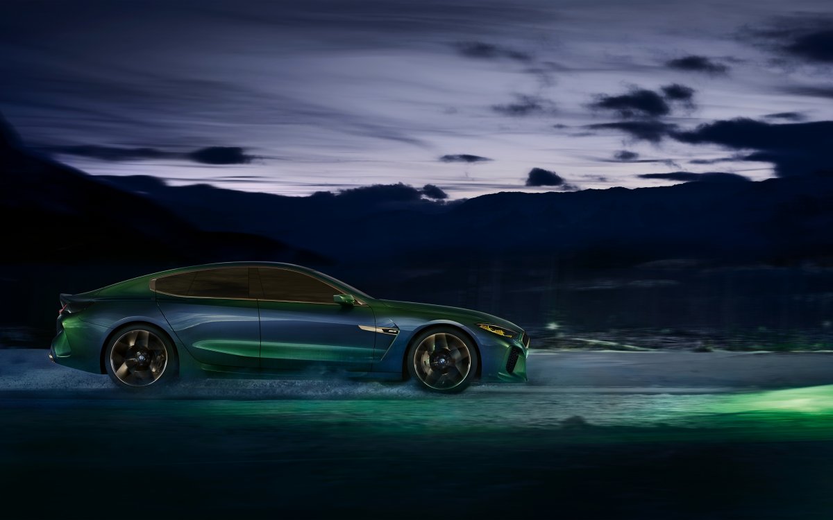 BMW m8 Green