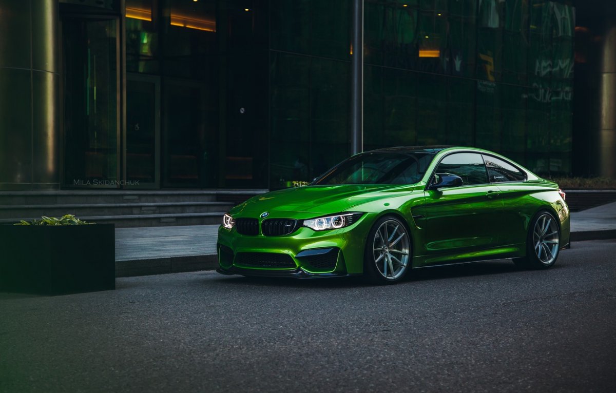 BMW m4 Green