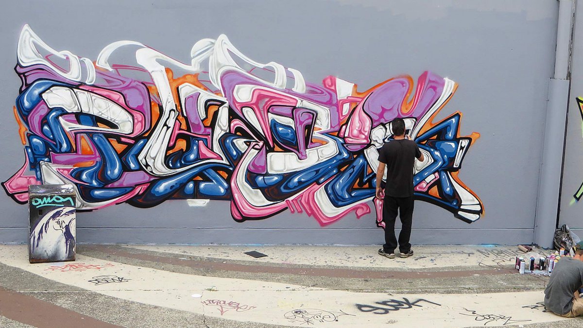 Сделать граффити из фото онлайн