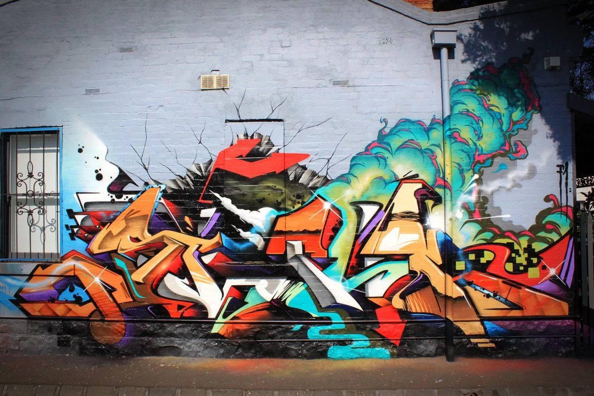Урбан граффити
