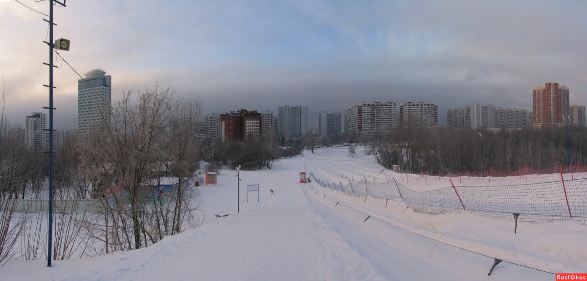 Москва Сити зима 2022