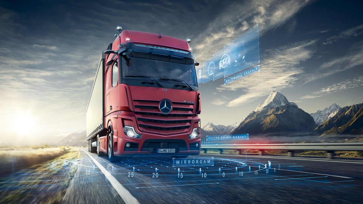 Фура Mercedes-Benz Actros 2020