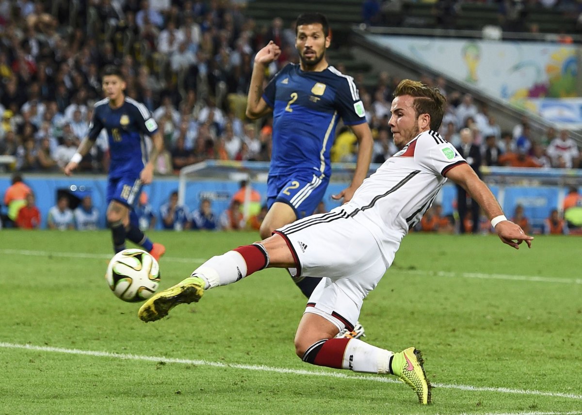 Mario Gotze 2014 FIFA World Cup Final