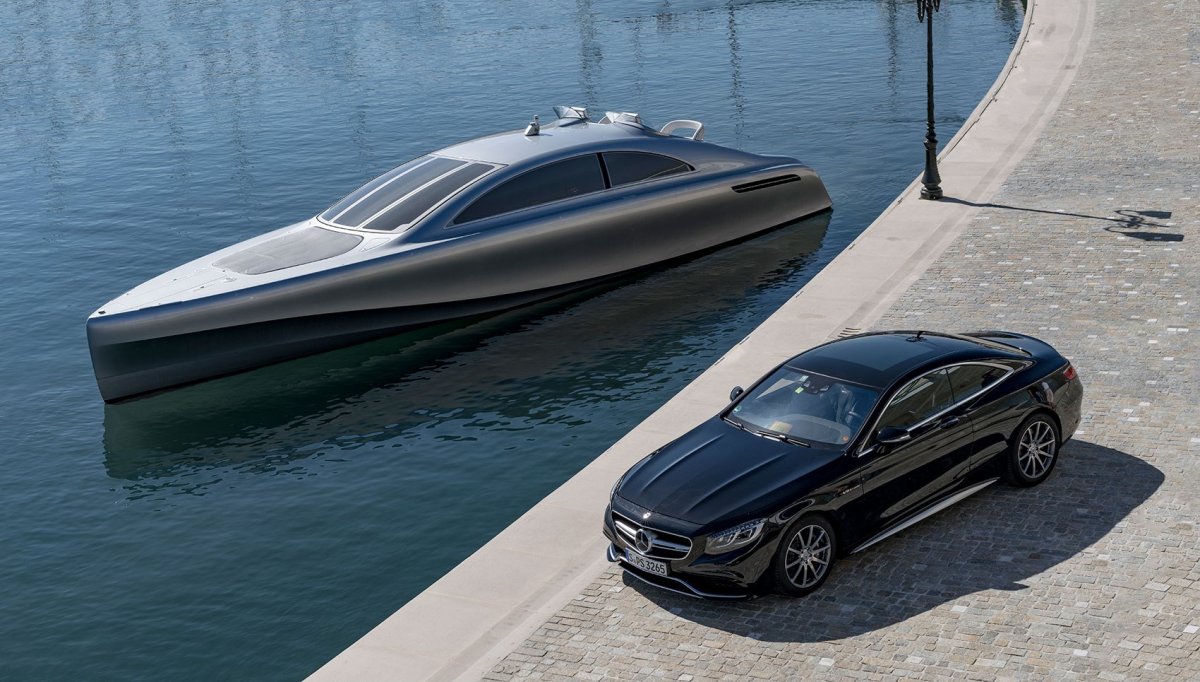 Моторная яхта arrow460 от Mercedes-Benz:
