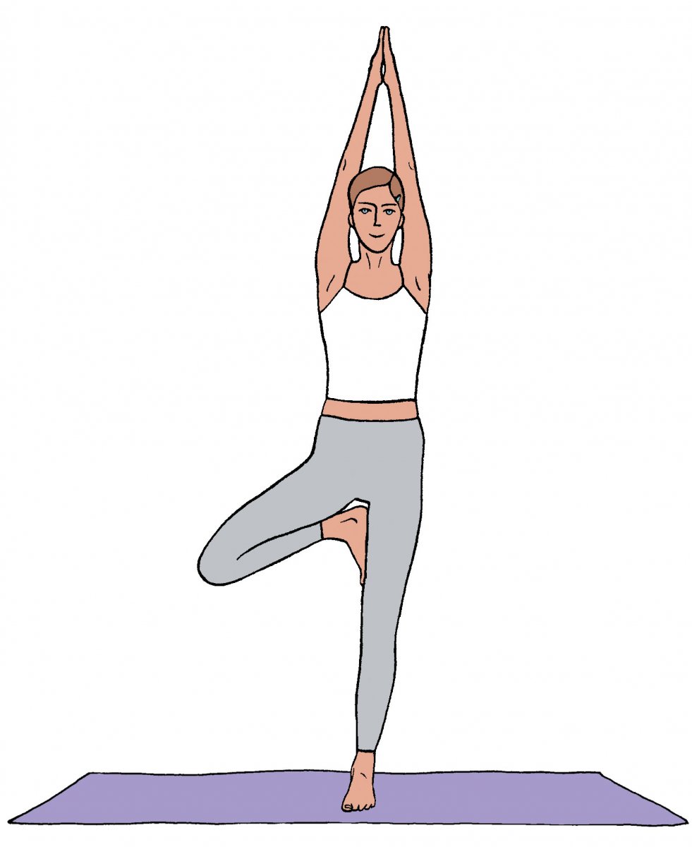 Revolved Triangle pose
