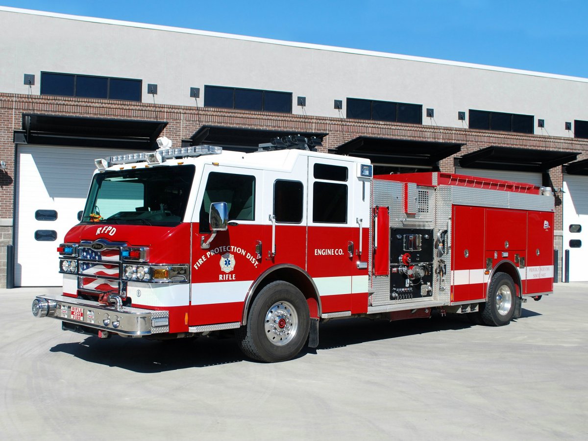 Pierce Lance Fire Truck