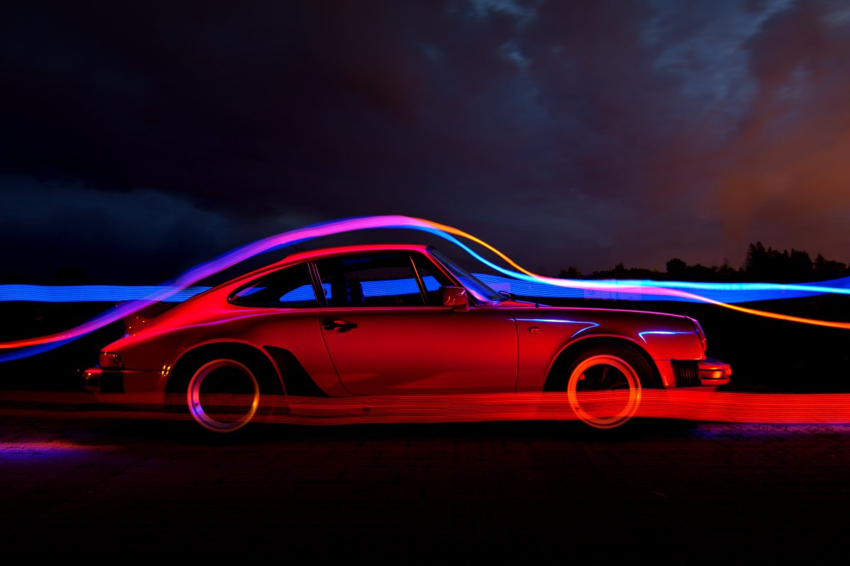 Porsche 911 Night Neon