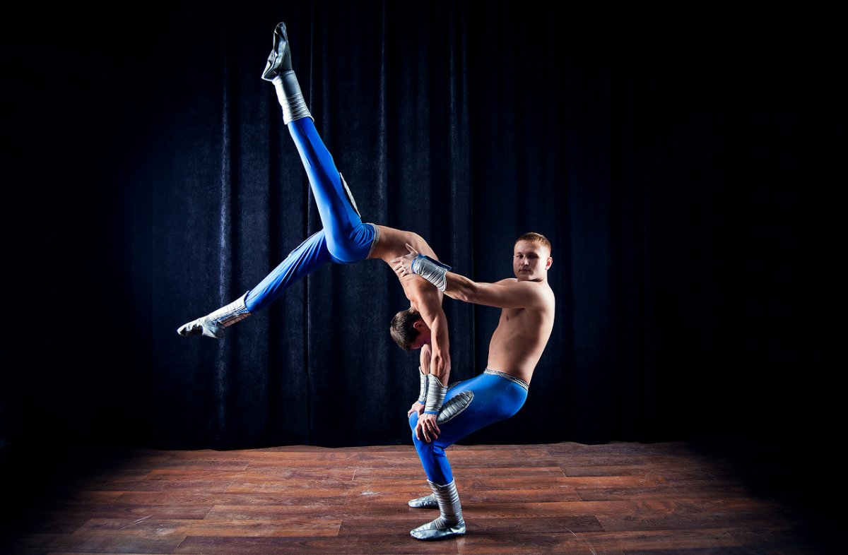 Цирковая гимнастика акробатика