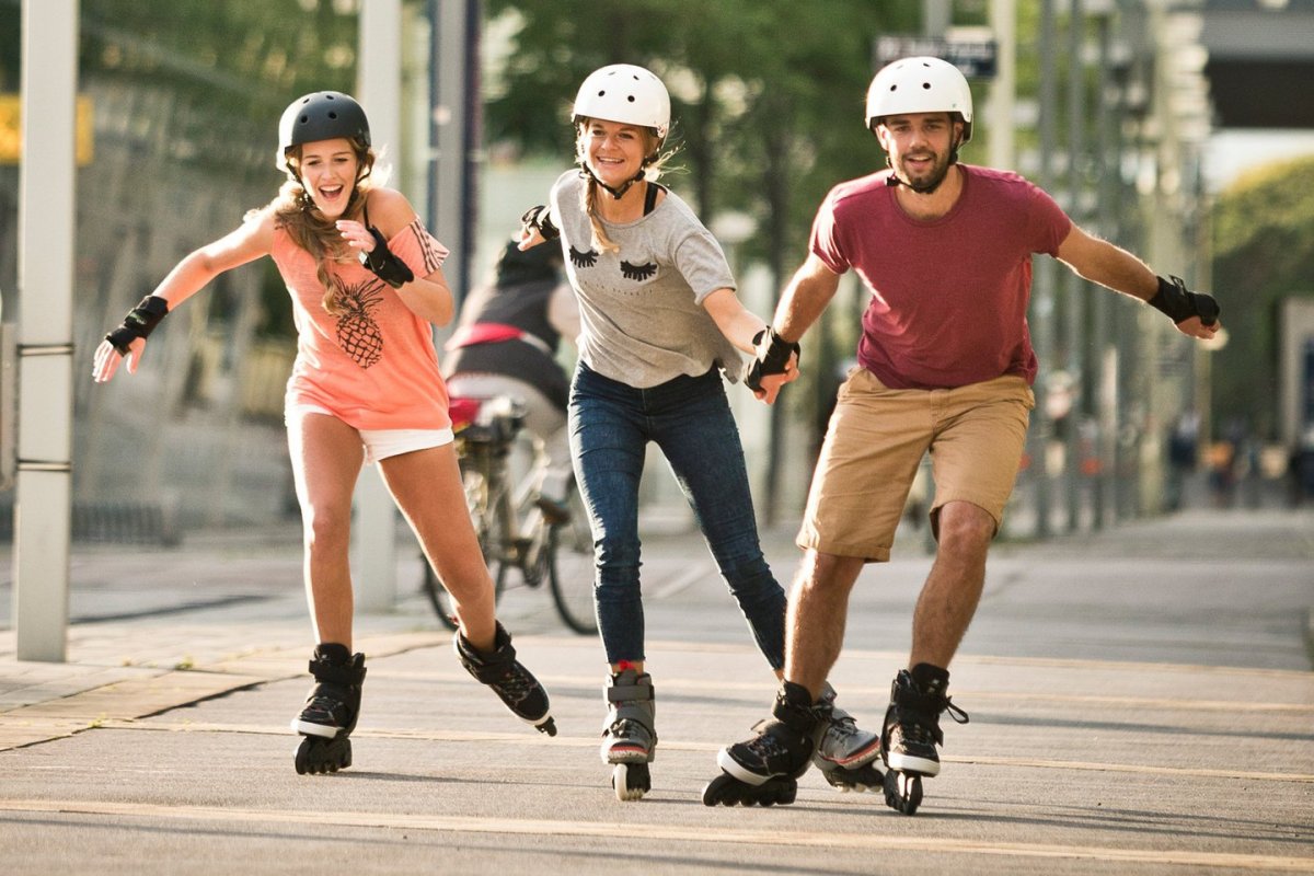 Трюки на роликах