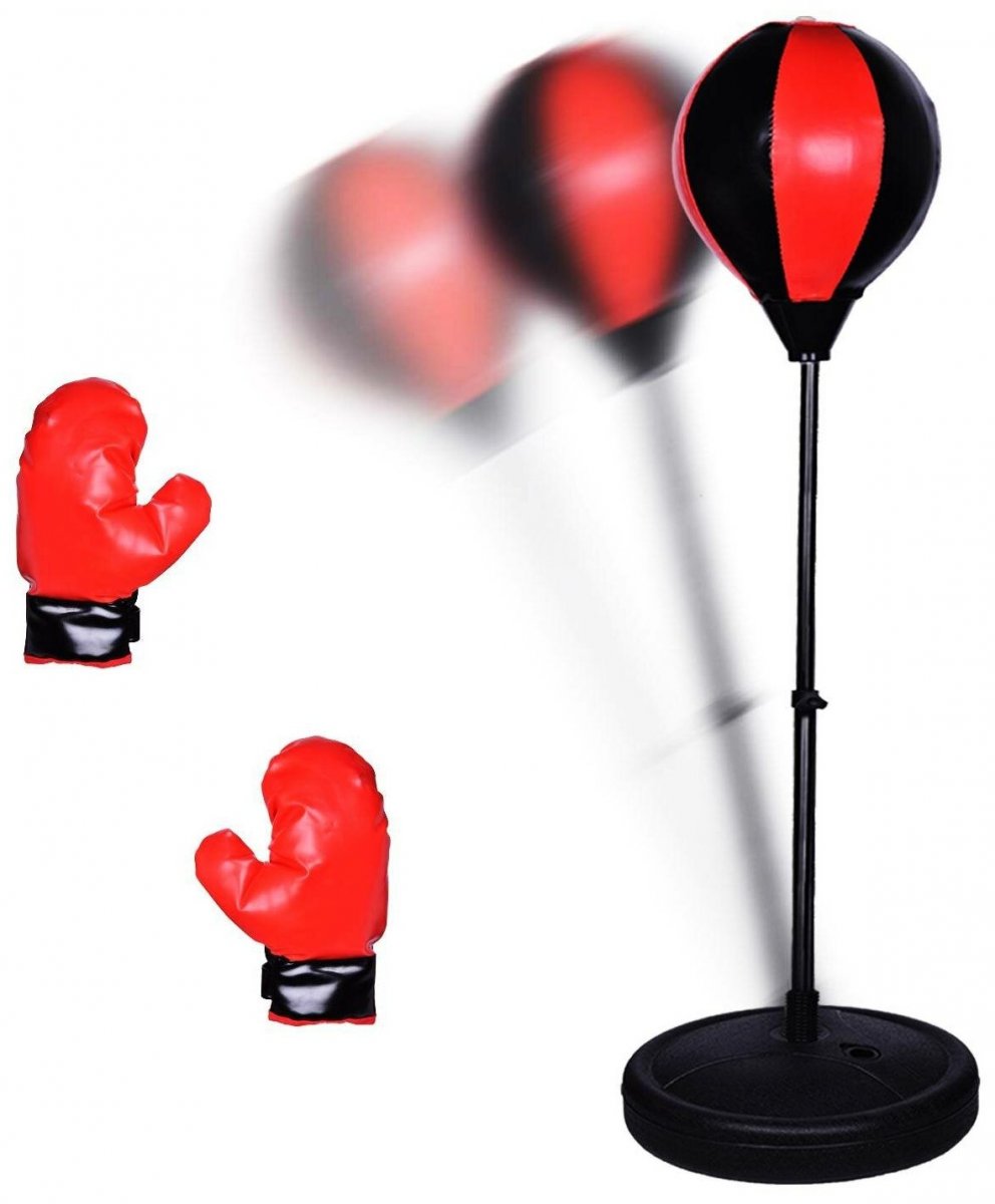 Боксерский набор №2 боксерская груша 430*170 с перчатками 220*110