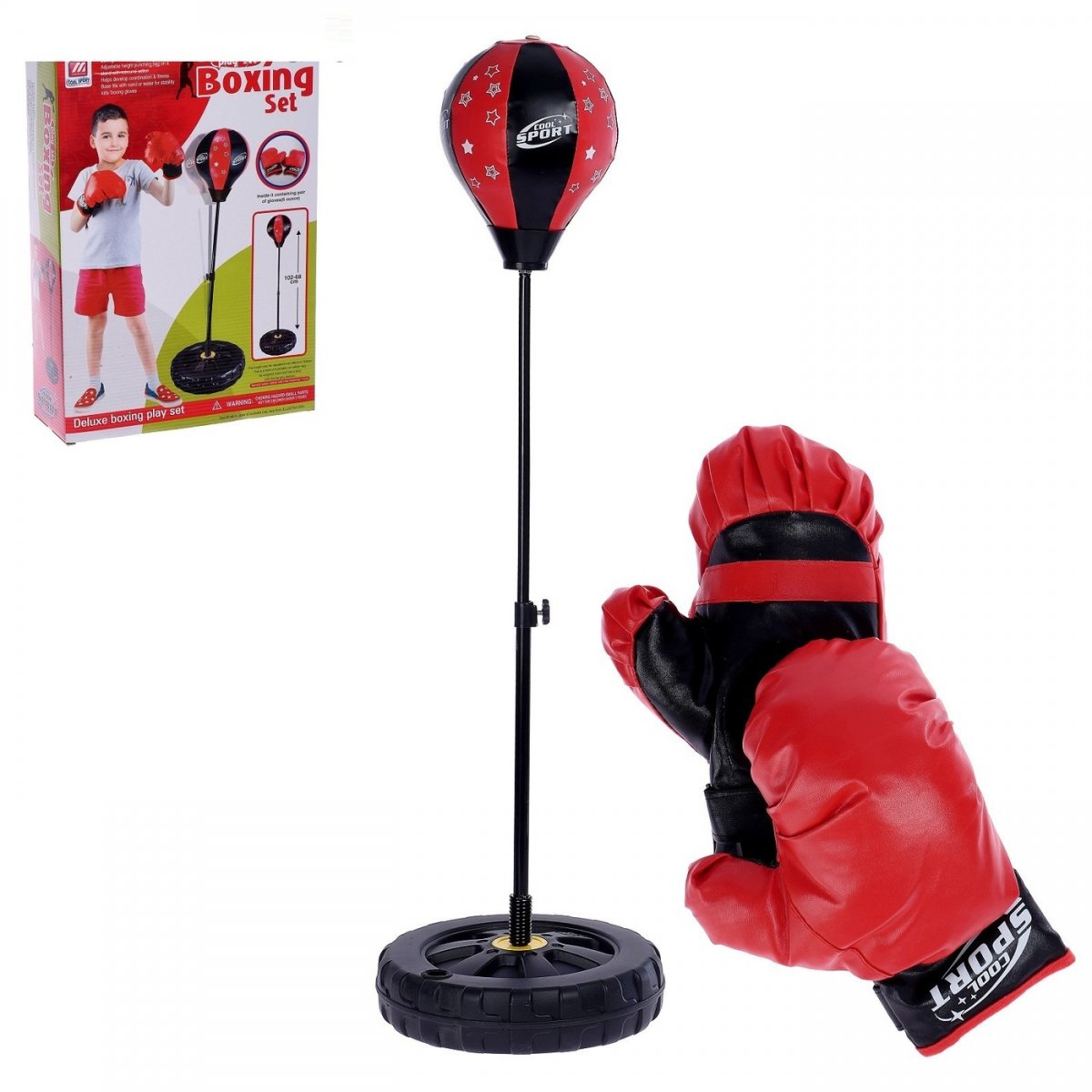 Груша боксерская напольная Boxing 80-110