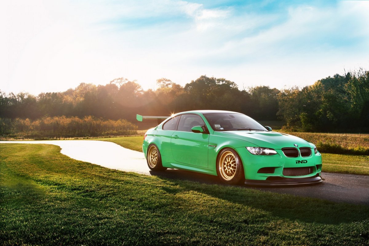 BMW m3 e92 Green