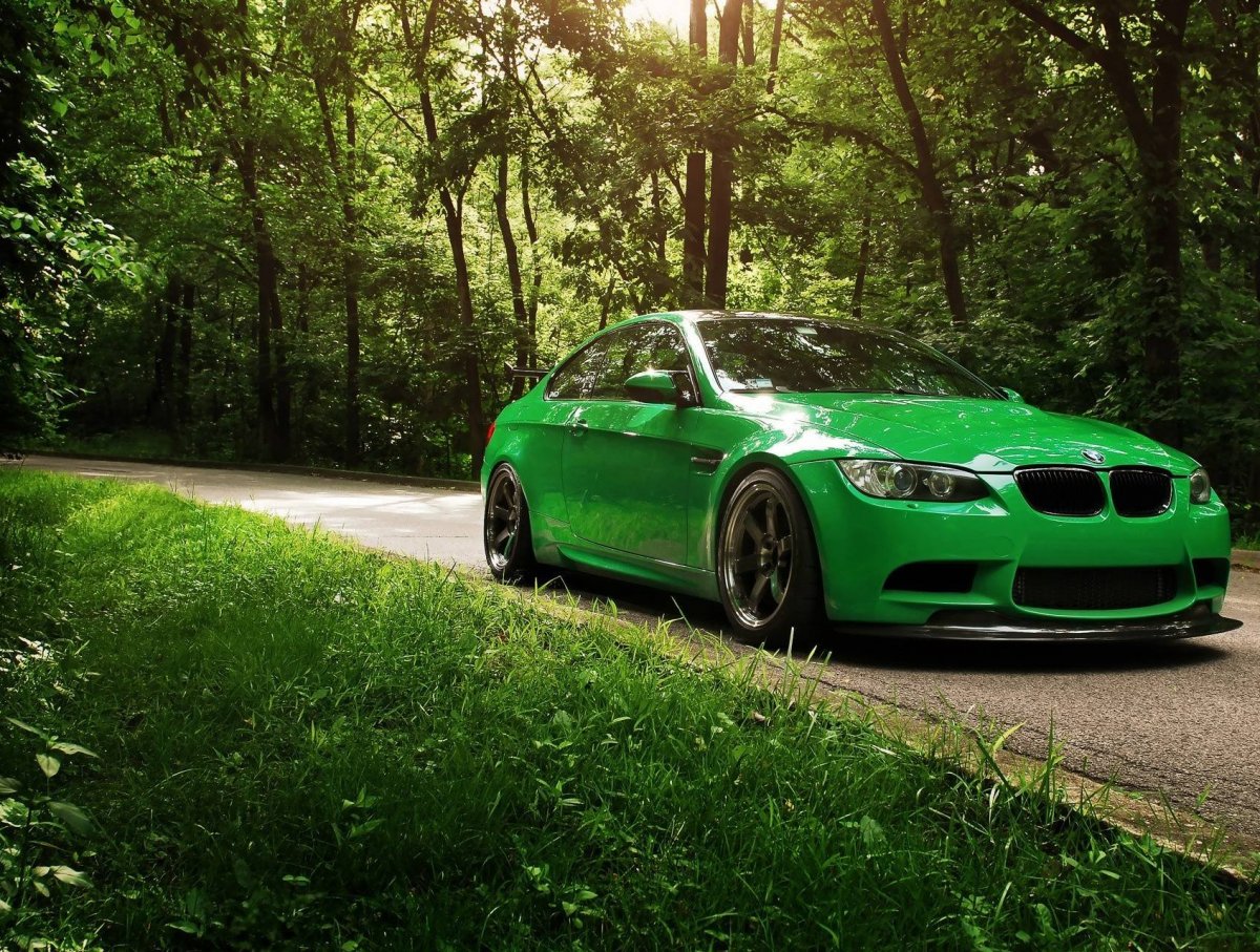 BMW m3 e92 Green
